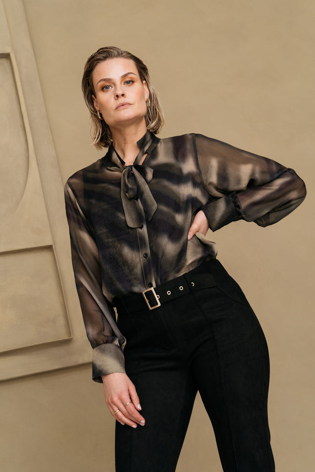 Blouse Persis Emerald Shadow