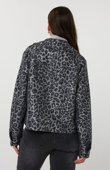 Jacket Leopard Anthracite F25.19513