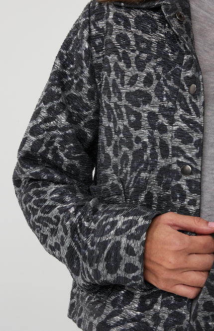 Jacket Leopard Anthracite F25.19513