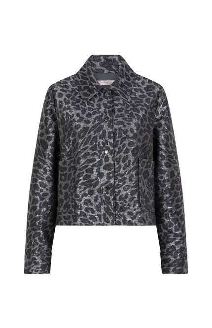 Jacket Leopard Anthracite F25.19513