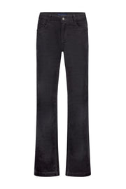 Lichte blauwe Claudette Lava broek van Red Button, met rechte pasvorm en tailleband, zichtbaar op de afbeelding.