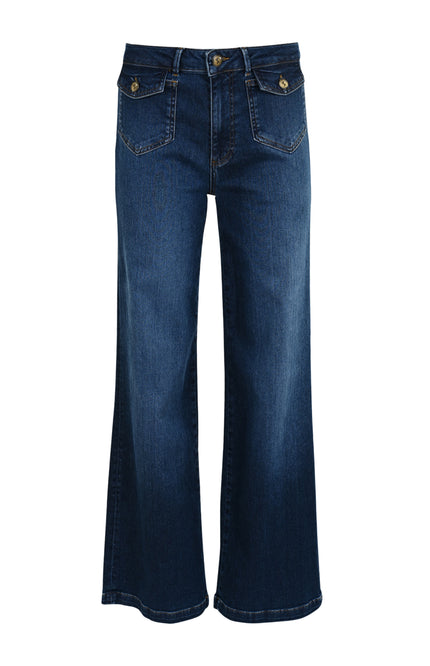 Broek Bobby Raw Blue