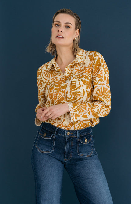 Broek Bobby Raw Blue