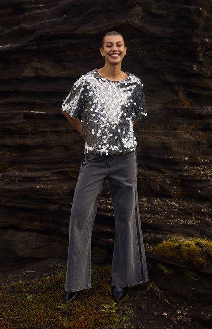 Top Yara Paillet Silver NKF01048