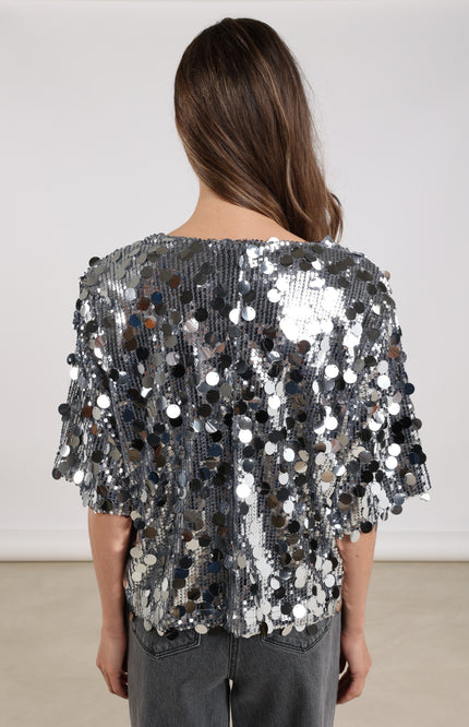 Top Yara Paillet Silver NKF01048