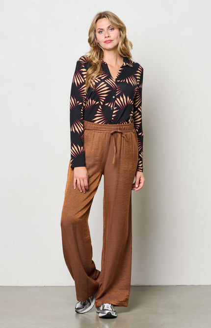 Blouse Vayen Graphic Black Multi BL399