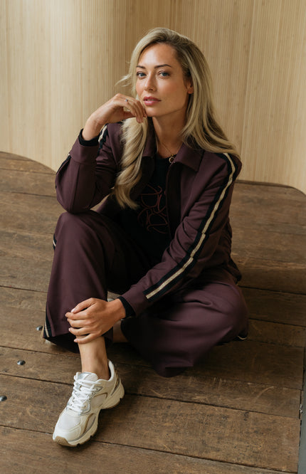 Jacket Faith Aubergine JA142