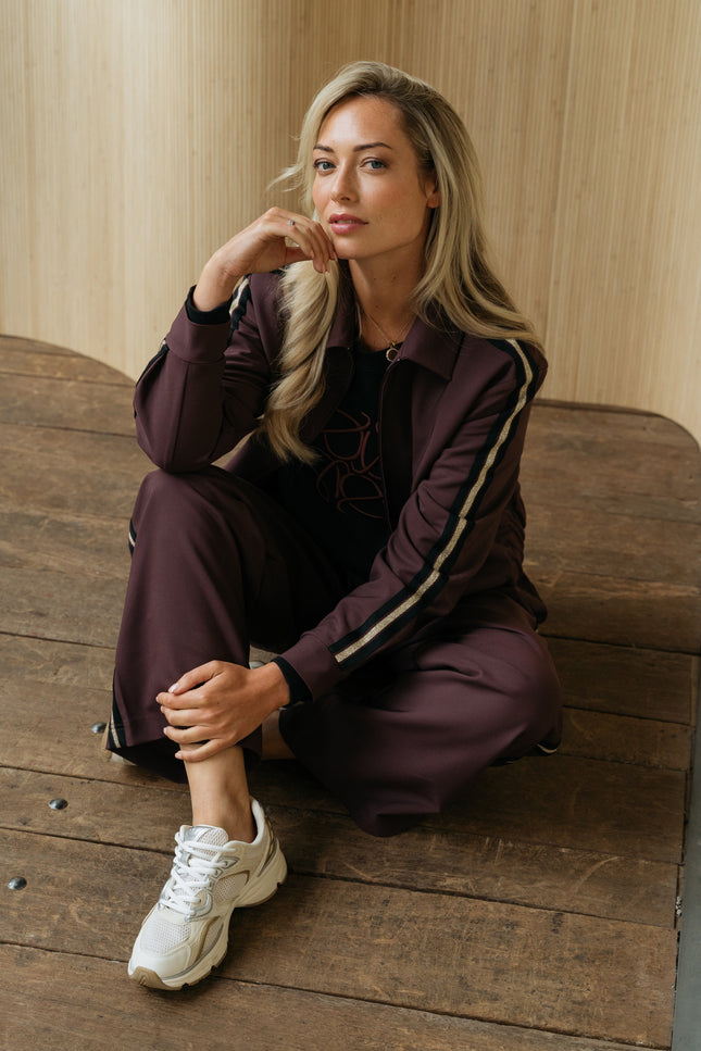 Jacket Faith Aubergine JA142