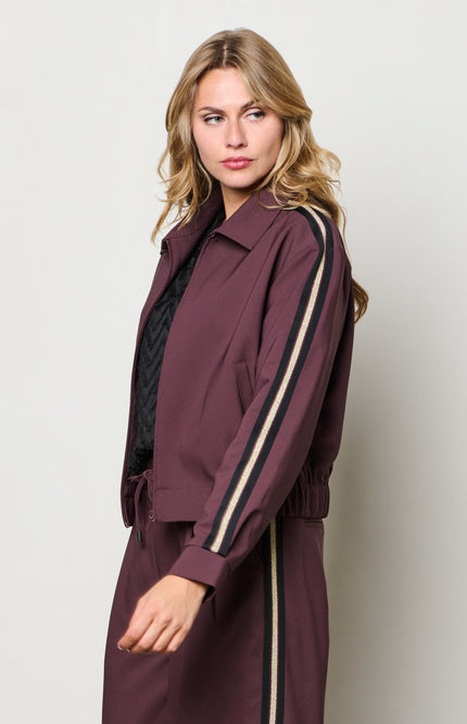 Jacket Faith Aubergine JA142
