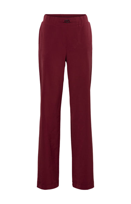 Travel Broek Perrine Wine Red PA378