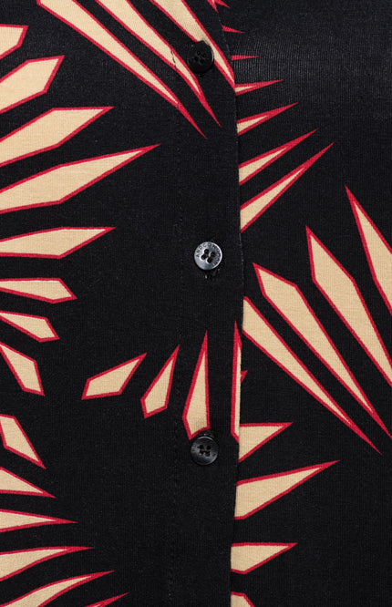 Blouse Vayen Graphic Black Multi BL399