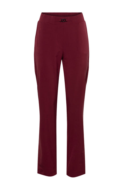 Travel Broek Pola Wine Red PA383