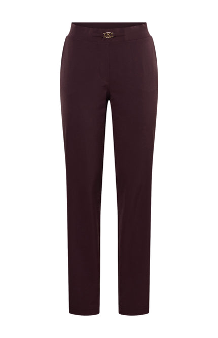 Travel Broek Pola Aubergine PA383