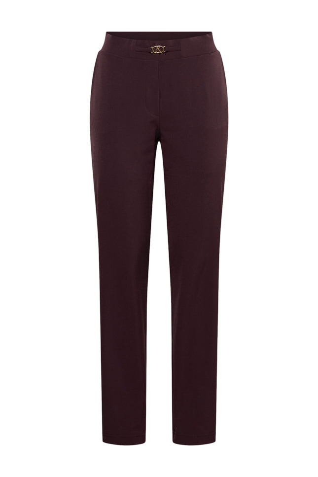 Travel Broek Pola Aubergine PA383