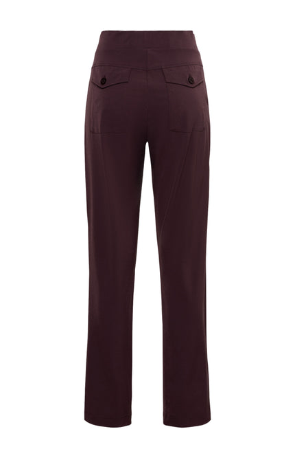 Travel Broek Pola Aubergine PA383