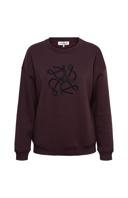 Trui Selina Embro Aubergine SW121