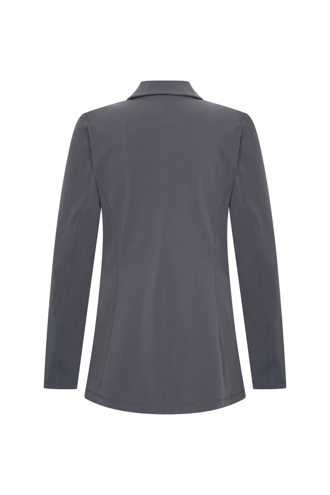 Mi Piace Travel Blazer Dark Grey 202102A Stretchshop.nl