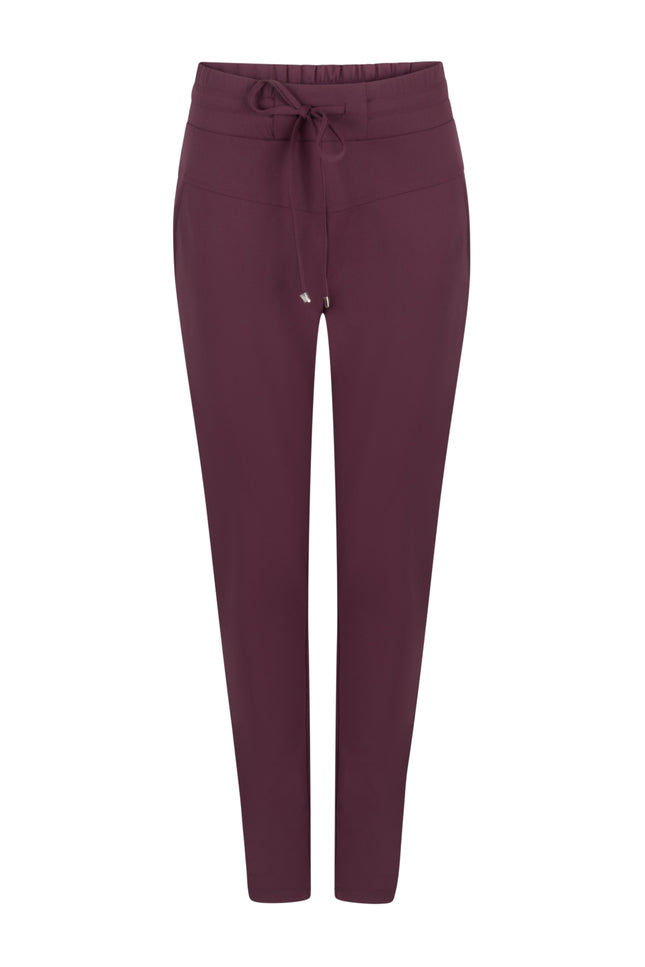 Travel Broek Amber Bordeaux 255