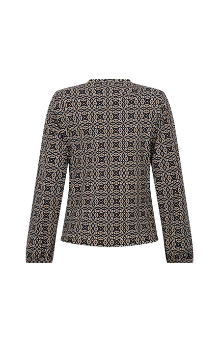 Travel Top Vanessa Black Camel 255