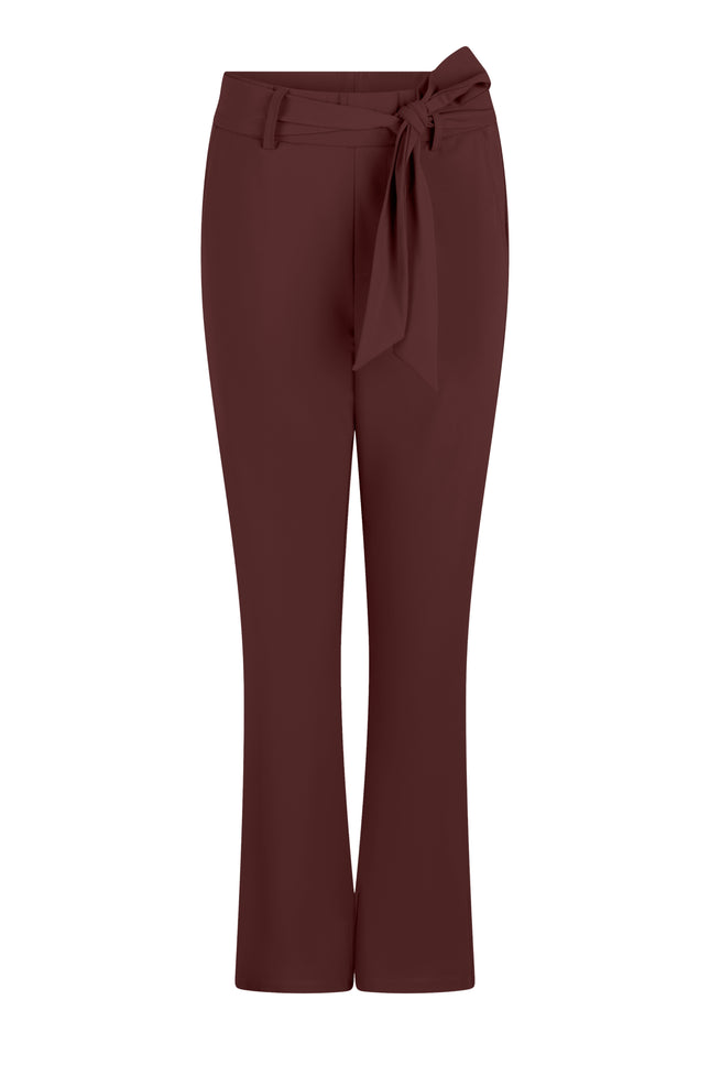 Travel Broek Belle Bordeaux 255