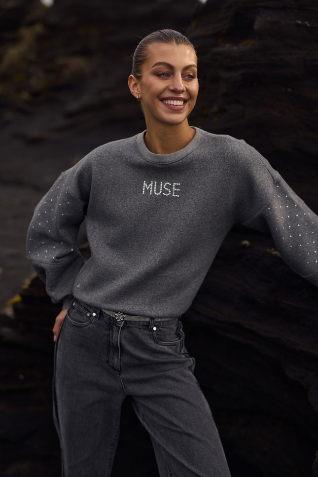 Trui Little Antracite NKF03018