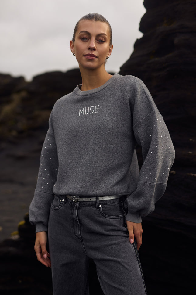 Trui Little Antracite NKF03018