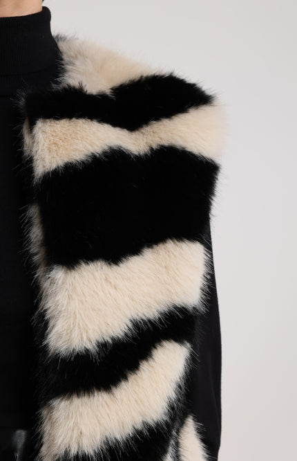 Gilet Fally Sand Black NKF08015