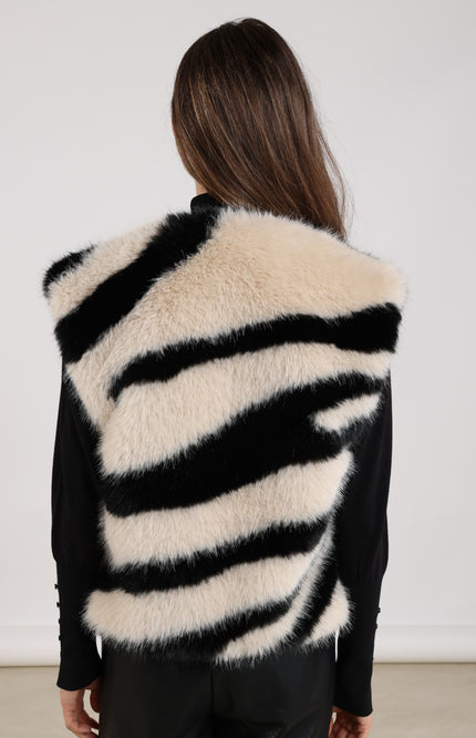 Gilet Fally Sand Black NKF08015