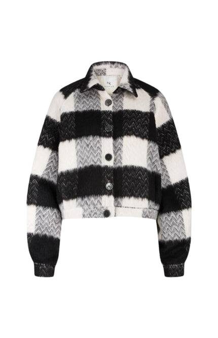 Jacket Milou Offwhite Black NKF13023