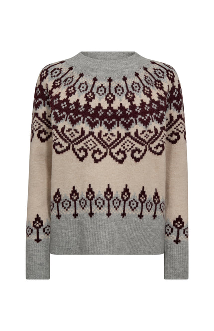 Trui Fqmerla Moonbeam Grey Melange 206760