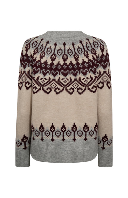 Trui Fqmerla Moonbeam Grey Melange 206760