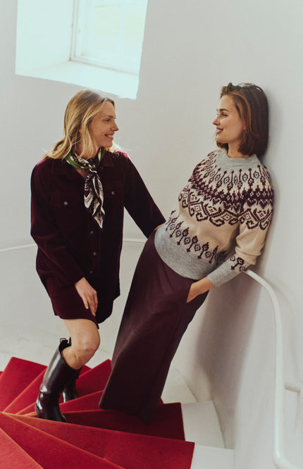 Trui Fqmerla Moonbeam Grey Melange 206760