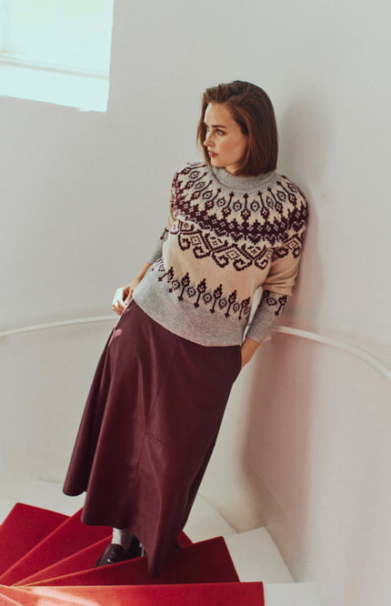 Trui Fqmerla Moonbeam Grey Melange 206760