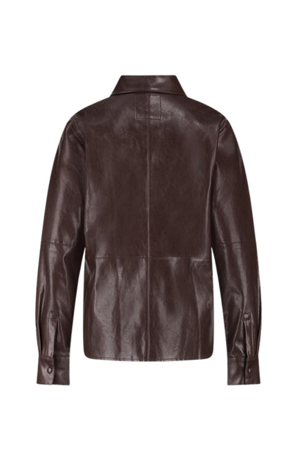 Blouse Patricia Dark Chocolate NKF02076