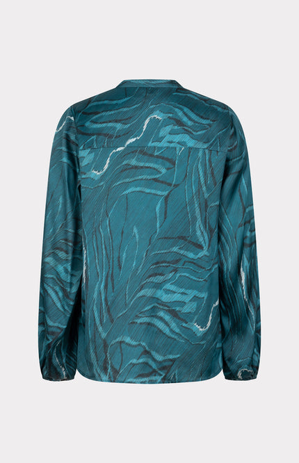 Blouse Crystal Waves Print W25.15700