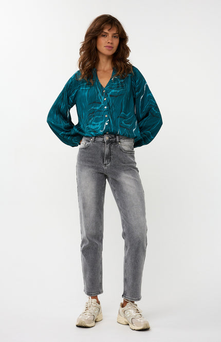 Blouse Crystal Waves Print W25.15700