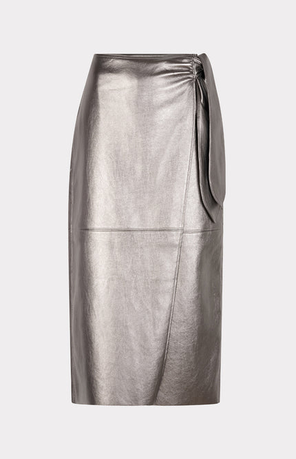 Rok PU Belted Dark Silver W25.11709