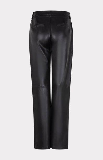 Broek Wide Leg PU Black W25.11708