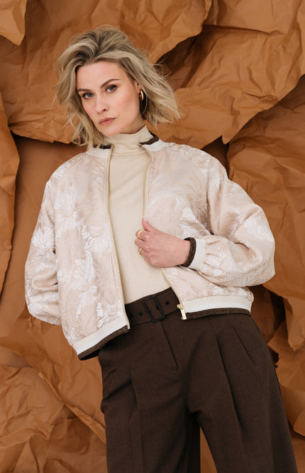 Jacket Paris Flower Sand