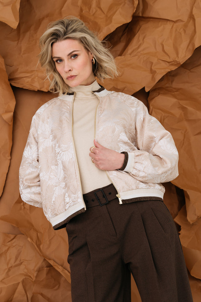 Jacket Paris Flower Sand