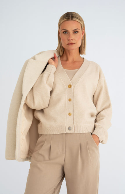 Vest Ronja Sand Melange