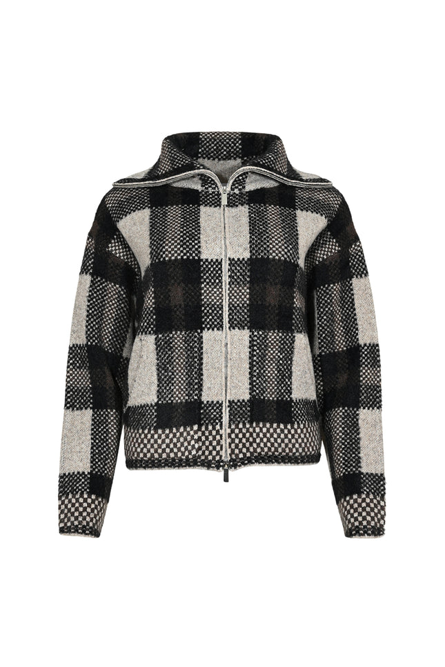 Vest Rumour Check Brown