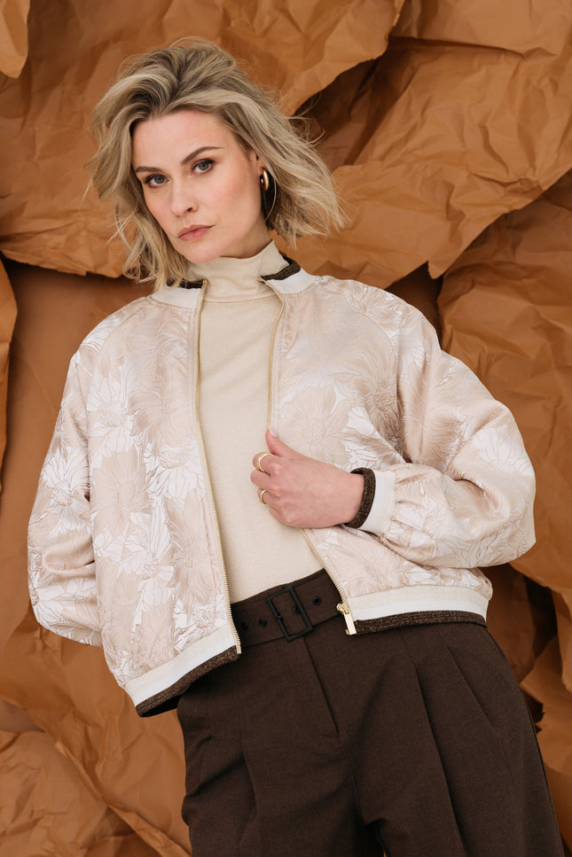 Top Kinthe Sand Gold Lurex