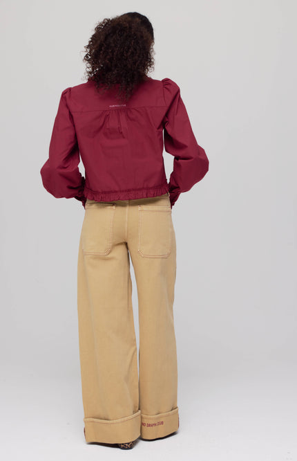 Top Ellie Wine Berry AW25P603