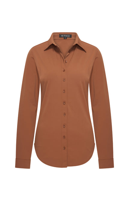 Travel Blouse Caramel 60840