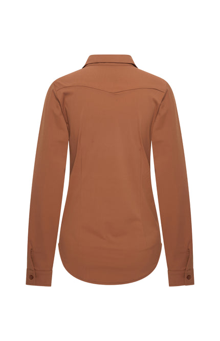 Travel Blouse Caramel 60840
