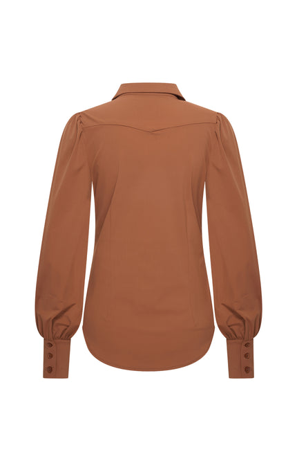 Travel Blouse Caramel 202037