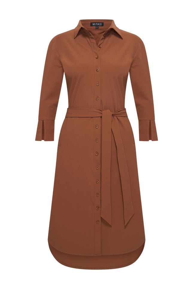 Travel Jurk Caramel 202092