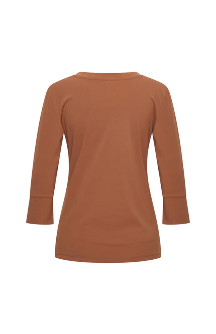 Mi Piace Travel Top Caramel 202095 Stretchshop.nl