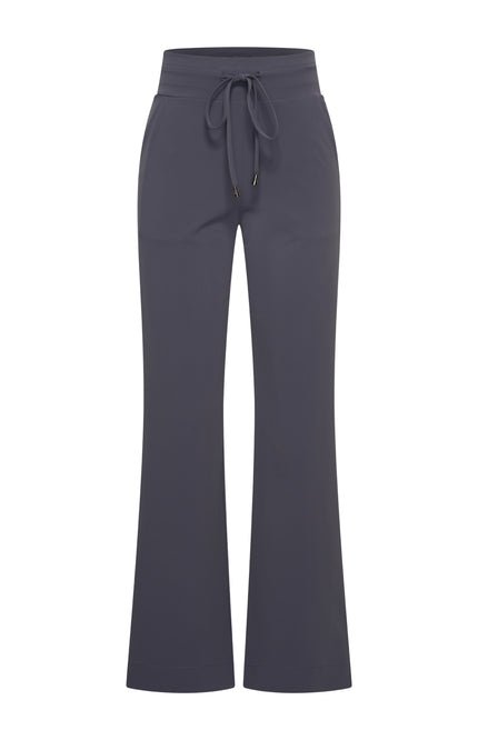 Heavy Travel Broek Flared Dark Grey 202136